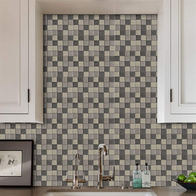 

〖Follure〗DIY 3D Mosaic Self Adhesive Wall Tile Sticker Vinyl Home Kitchen Decoration