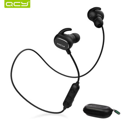 

QCY Combination Set QY19 Sports Earphone Bluetooth BT V50 Earbuds And Portable Storage Box