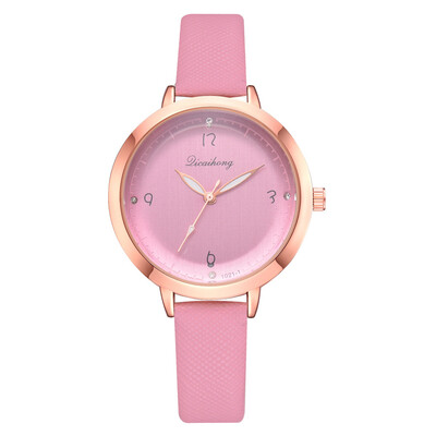 

Korean version of the popular small fresh female student watch wish trendy candy color alloy fashion watch
