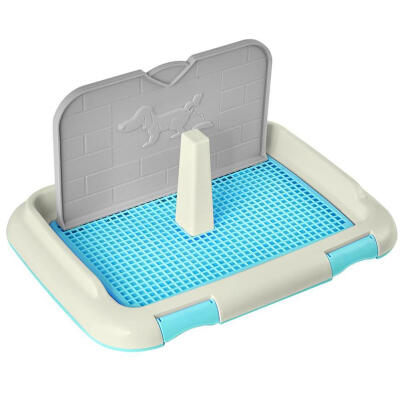 

Portable Dog Cat Toilet Urinal Bowl Potty Bath Tray Pets Training Supplies