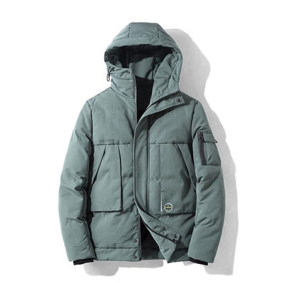 

Toponeto Mens Autumn Winter Hoodie Camouflage Warm Jacket Packable Light Top Quality Coat