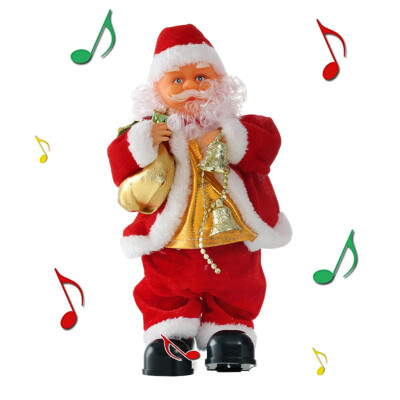 

Siaonvr Santa Claus Figure Singing Musical Santa Electric Toy Ornaments gift for Kids