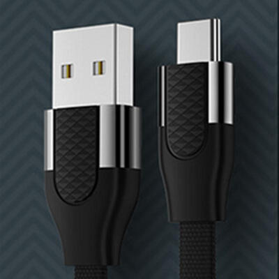 

JOYROOM M359 5V24A Type-C Cable Braided USB-C Fast Charging Cord For Huawei-1m