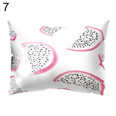 

Colorful Fruit Printed Throw Pillow Case Sofa Bed Cushion Cover Home Decor