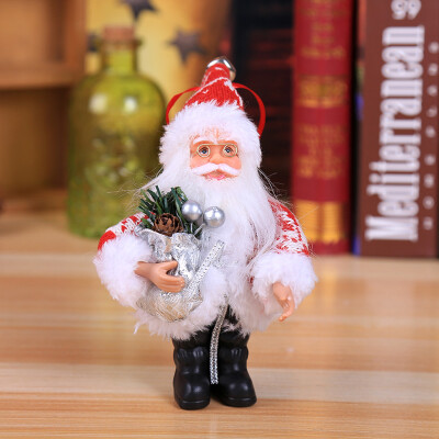 

〖Follure〗Christmas Santa Claus Doll Toy Christmas Tree Hanging Ornaments Decoration