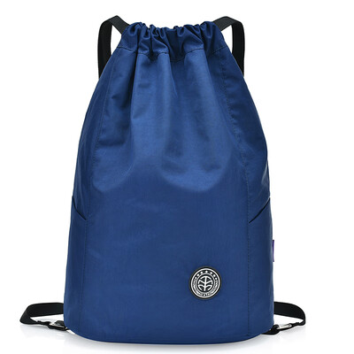 

Portable water-proof bundle bag-drawing double-shoulder bag nylon womens bag large-capacity dance bag simple sports body-building
