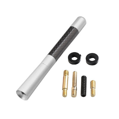 

Short Antenna Sports Style Antenna 47" Carbon Fiber Automobile Antenna