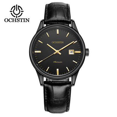 

Augustus OCHSTIN imported movement leather waterproof mens automatic mechanical watch mens watch