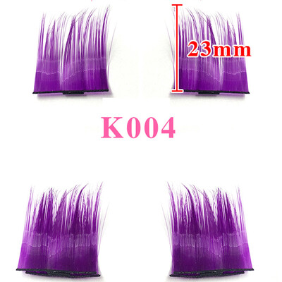 

〖Follure〗4PC Crazy Halloween Colorful 3D Magnetic False Eyelashes Reusable Eye Lash Party