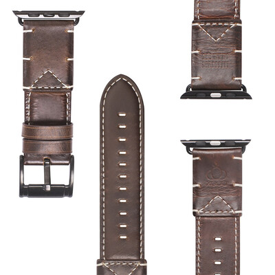 

〖Follure〗Leather Replacement Watch Wrist Strap Band For Apple iwatch Smart Watch 44mm
