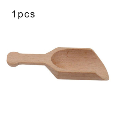

Small Little Mini Wooden Spoon Scoop Honey Coffee Condiment Salt Sugar Spoon