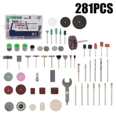 

Rotary Drill Tool Accessories Bit Set 281 Pieces Polishing Kit Quality Durable