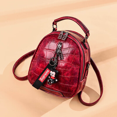 

Shoulder bag Korean version of the retro shoulder bag Korean version of the fashion shoulder bag Korean casual shoulder bag