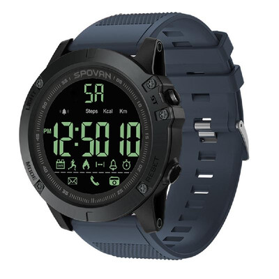 

Outdoor Digital Smart Sport Watch for Men with Pedometer Wrist Watch for iOS&Android 50M Waterproof