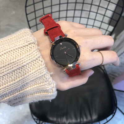

2017 womens watch fashion luxury atmosphere simple water drill student temperament womens quartz watch