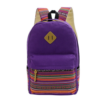 

Tailored New Womens Girls Canvas Vintage Backpack Rucksack College Shoulder School Bag BK