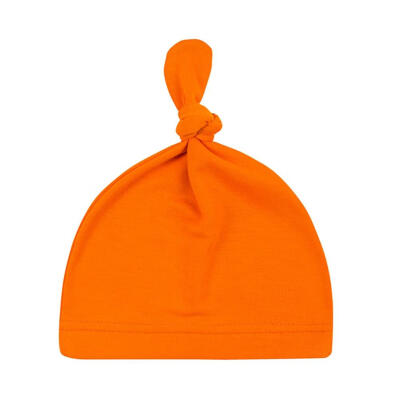 

0-24M Newborn Baby Boys Girls Warm Hat Kids Solid Color Beanies Knotted Cap
