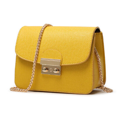 

2018 New Style Fashion Women Canvas Handbag Travel Bag Shoulder Chains Flap Casual Tote Messenger Cross Body