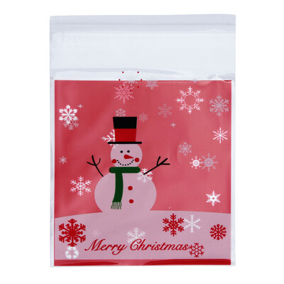 

Tailored OPP Bags Christmas Snowman Cake Gift Bags Candy Wrapping Paper