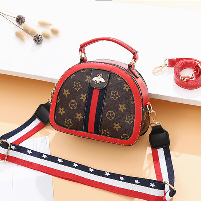 

Bag female bag new 2019 net red with the same paragraph fashion shoulder bag female small bag backpack female Messenger bag small round bag female