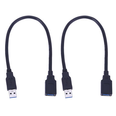 

2pcs 11ft34cm USB 30 Type A Male to Female Extension Cable