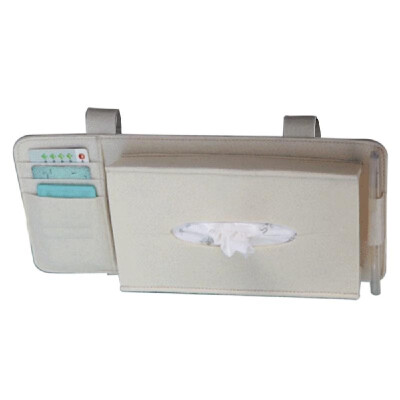 

Fashion Car Styling Case Sun Visor Type Wool Felt Hanging Tissue Box Car Napkin Holder Vehicle Accessories Pocket Organizer Pouch