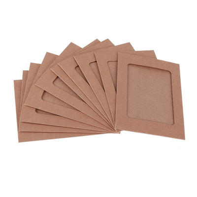

10pcs Paper Frame with Clips Rope Combine DIY Wall Photo Hanging Home Decor