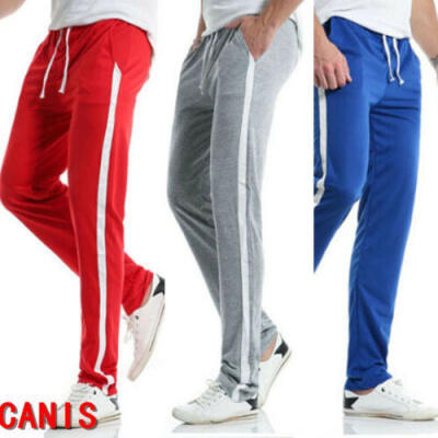 

Mens Sport Pants Long Trousers Tracksuit Fitness Workout Joggers Gym Fitness US