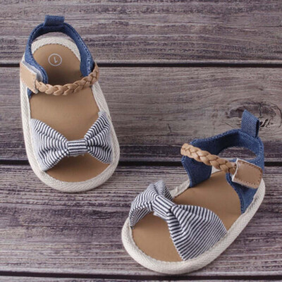 

Fashion Infant Baby Girl Soft Sole Sandals Toddler Summer Shoes Bow-Knot Sandal