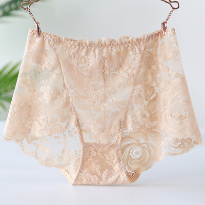

Sexy Womens Lace Underwear Boxer Shorts High Waist Panties Briefs Knickers -2XL