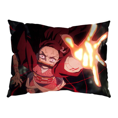 

redCherry Anime Demon Slayer Kimetsu no Yaiba Square Throw Pillow Case Cushion Cover