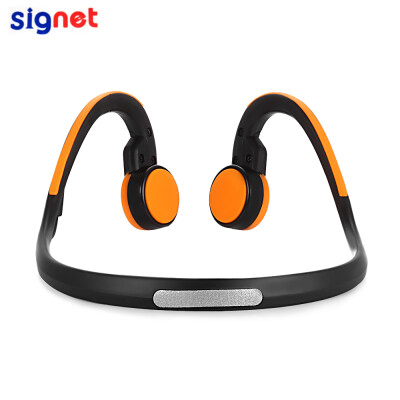 

Signet BT - BK Bluetooth 41 Open-ear Bone Conduction Headphones Noise Canceling Headband with Microphone