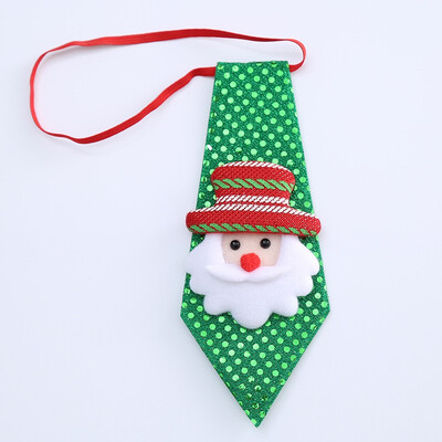 

Sequined Christmas Tie Christmas Gift for Kids Party Festival Decoration Dress Up Tie