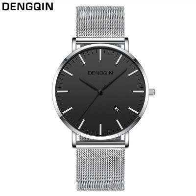 

Gobestart Fashion Quartz Date Watches Luxury Brand Stainless Steel Strap Mens Wrist Watch