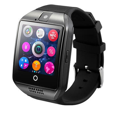 

Smartwatc Q18 Smart Watch Support Sim TF Card Phone Call Push Message Camera Bluetooth Connectivity For IOS Android Phon