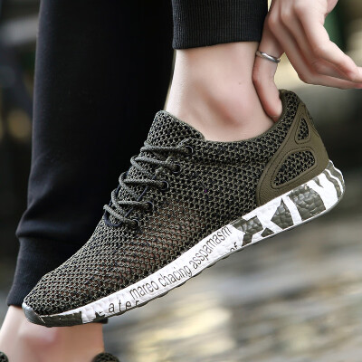 

2019 New Summer Sandals Sports Leisure Summer Tide Breathable Hole Beach Wear Mesh Young Mens Shoes