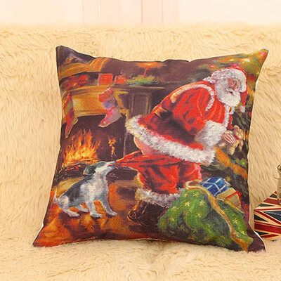 

Siaonvr Christmas Sofa Bed Home Decoration Festival Pillow Case Cushion Cover