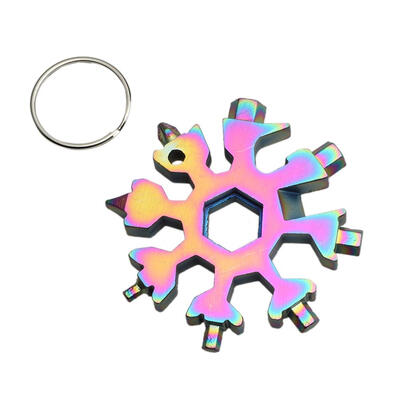 

18-in-1 Multitool Card Combination Outdoor Screwdriver Snowflake Tool Card