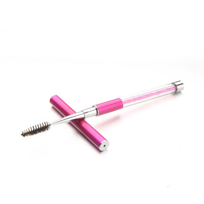 

Gobestart 1PCSHigh Quality Crystal Eyelash Brush Mascara Wands Applicator Spoolers Makeup