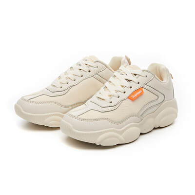 

YUNXICAIHONG 2019 new Korean version of the bear shoes 7691