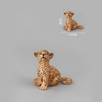 

Tailored Educational Science Leopard Animal Model Ornament Figurine Toy For Kids Gift A