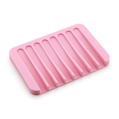 

Creative Silicone Soap Frame Silicone Soap Box Bathroom Soap Dish Jewelry Holder