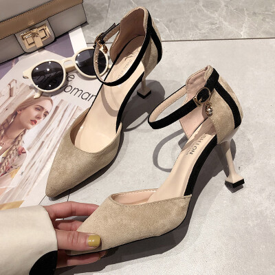 

Sandal womens womens shoes summer single-shoe womens one-in-one high-heeled shoes womens fine&hundreds of pointed cats a