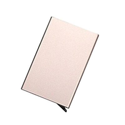 

Male&Female Universal Credit ID Card Holder Metal Cards Case Travel Card Wallet Aluminum Card Box