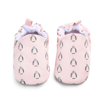 

Cotton cloth Baby Shoes Boys Girls Cartoon Printed First Walkers Spring Autumn