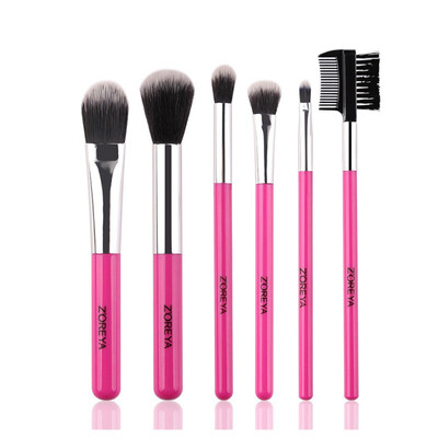 

6pcsset Makeup Brushes Set Powder Eyebrow Blush Cosmetic Kit Makeup Brush Pincel Maquiagem Completa