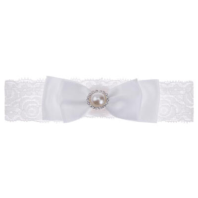 

Korean Baby Fashion Kids Girls Photography Lace Bowknot Headband Hair Band