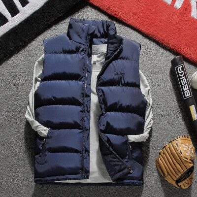 

Mens Cotton Down Puffer Warm Vest Body Warmer Waistcoat Padded Jacket Outwear