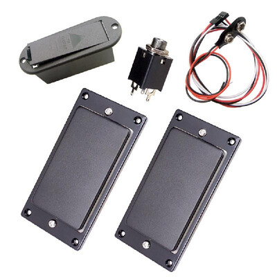 

Dual Coil Closed Humbucker Pre-Wired Guitar Pickup Instrument Sound Pick UP Device with Volume&Tone