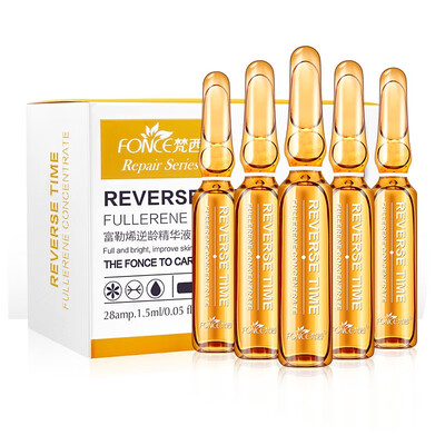 

Fonce Korea Vanxifullerene Body Fluid Hydrating And Moisturizing Facial Essence Brightens Tightens Desalinates 28 pieces